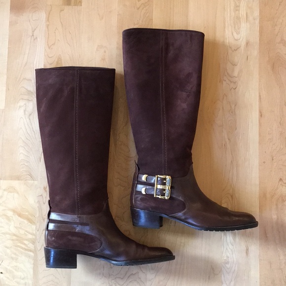 VIA SPIGA | Leather Tall Boots / Riding Boots - Picture 1 of 13